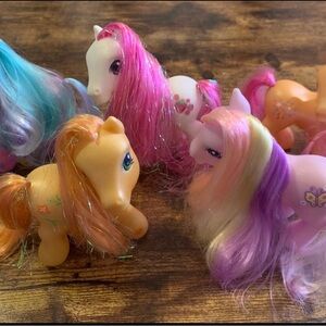 5 My Little Pony MLP G3 FLUTTERSHY Sunset Toola Roola Strawberry Sparkleworks